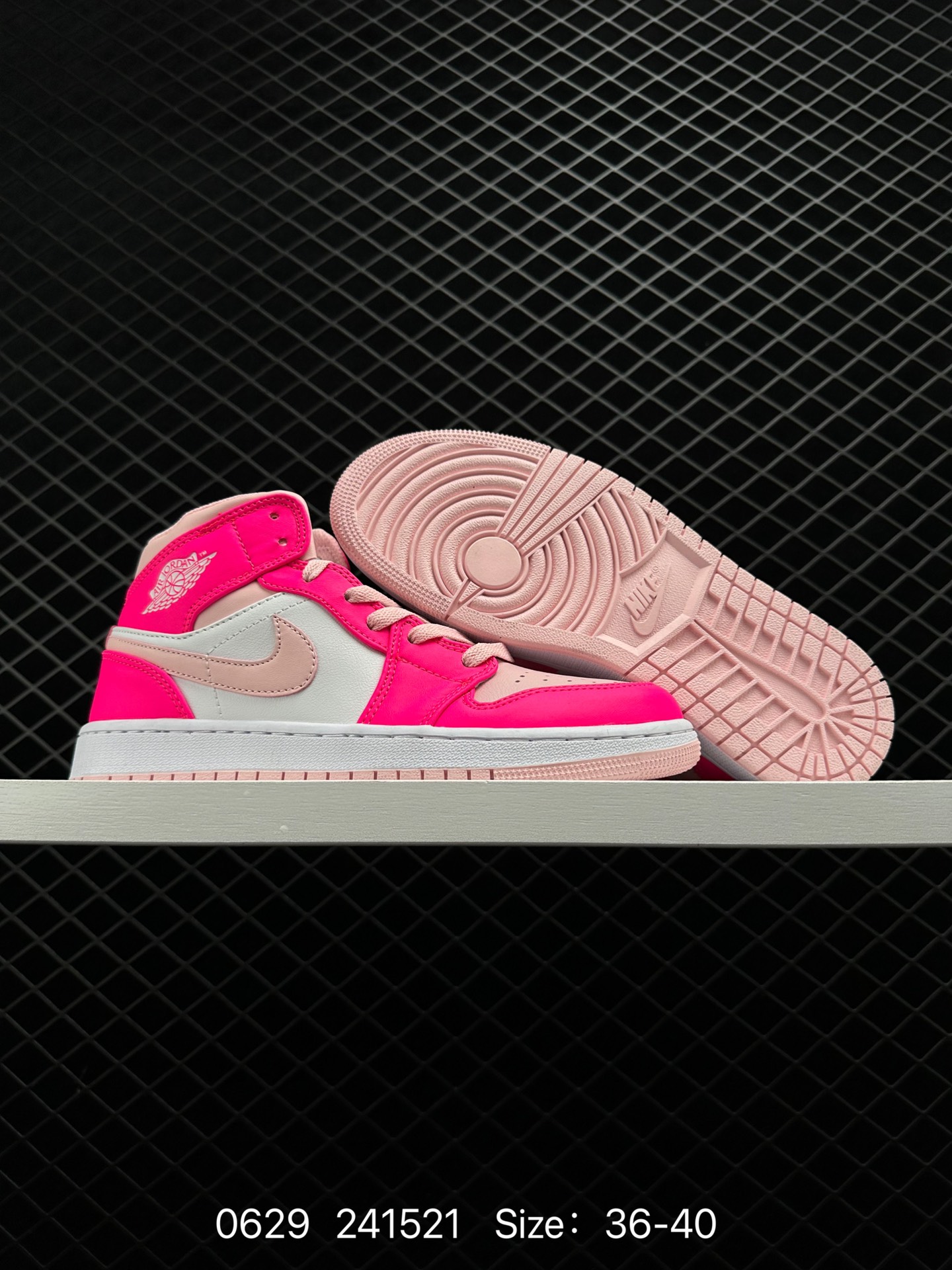 NIKE Air Jordan 1 Retro Mid GS”All-Star“AJ1